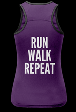 Load image into Gallery viewer, Girls That Jeff® Fitted Style Vest/Tank RUN WALK REPEAT