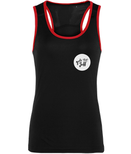 Girls That Jeff® Fitted Style Vest/Tank RUN WALK REPEAT