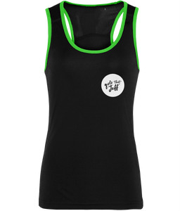 Girls That Jeff® Fitted Style Vest/Tank RUN WALK REPEAT